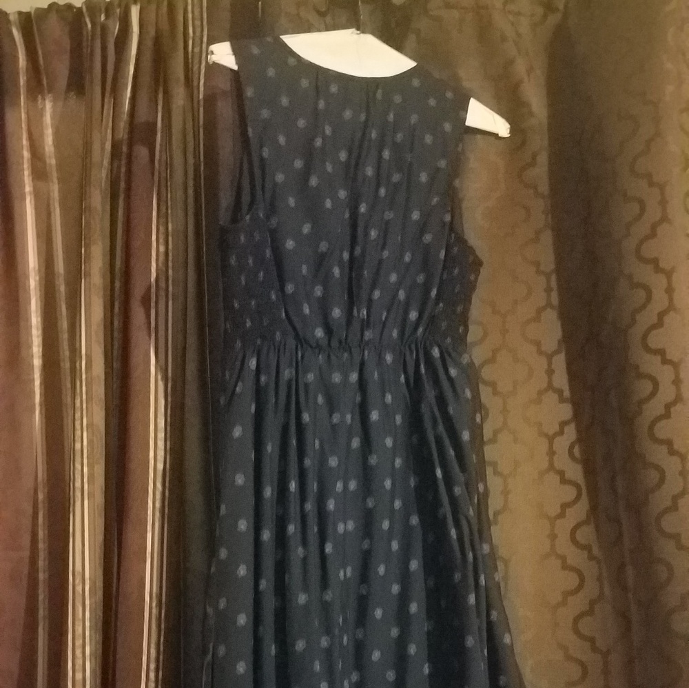Blue sun dress